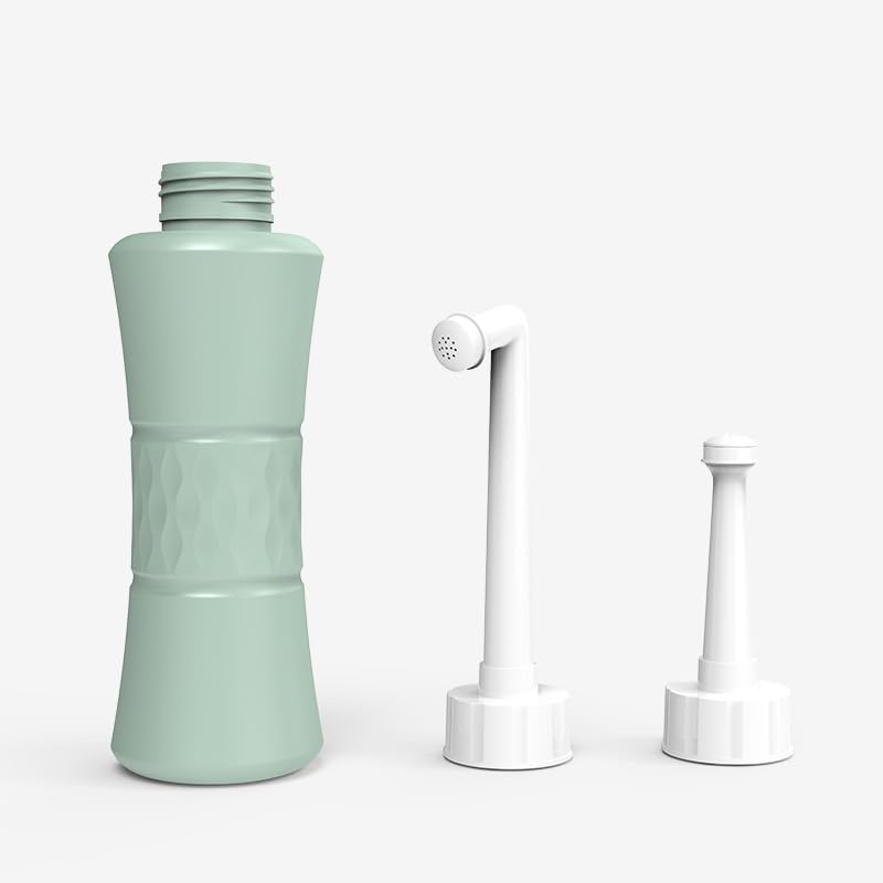 HASTHIP Peri Bottle, 500ml Portable Travel Bidet with Bag, with 2 Interchangeable Spray Nozzles Travel Bidet with Storage Bag Cleansing Bidet Sprayer for Personal Hygiene Care, Postpartum Perineal HASTHIP Peri Bottle, 500ml Portable Travel Bidet with Bag, with 2 Interchangeable Spray Nozzles Travel Bidet with Storage Bag Cleansing Bidet Sprayer for Personal Hygiene Care, Postpartum Perineal